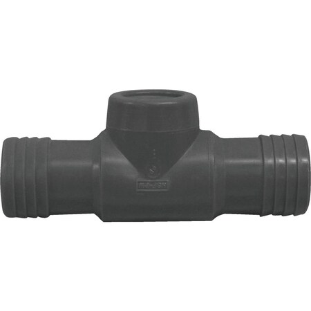 Boshart 1-1/4 In. x 1-1/4 In. x 1 In. FIP Combination Polypropylene Insert Tee UPVCFRT-121210